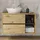 Vicco Waschbeckenunterschrank Viola 100 x 60 x 45,5 cm Braun