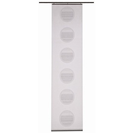 HOMING Vorhang, HOMING, Flächenvorhang Janis, 60x245cm Farbe: weiß-grau