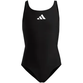adidas Solid Small Logo Badeanzug Black / White 170    