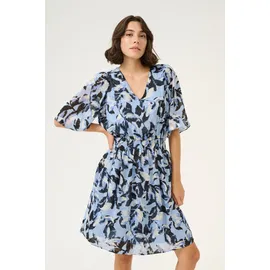 Kaffe Kleid Blusenkleid Blau 36