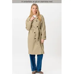 Linea Trenchcoat - Beige - TeeShoppen