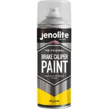 JENOLITE- Bremssattellack Gelb. Bremssattelfarbe. Hitzefester Thermolack für Bremsklötze am Auto bis 300°C. Inhalt: 400ml