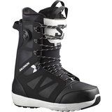 SALOMON Herren Snowboot SNOW. BOOTS LAUNCH LACE SJ, Black/Black/White, 27,5