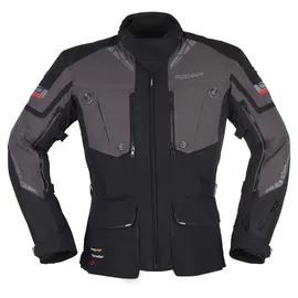 Modeka Panamericana 2 Motorradjacke Schwarz/Dunkelgrau 4XL