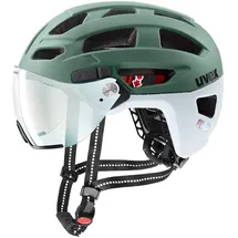 Uvex Finale Visor V 52-57 cm moss green/cloud matt
