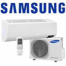 Samsung Split Klimaanlage Komplett-Set | WindFree Comfort | AR60F09C1 | 2,5 kW
