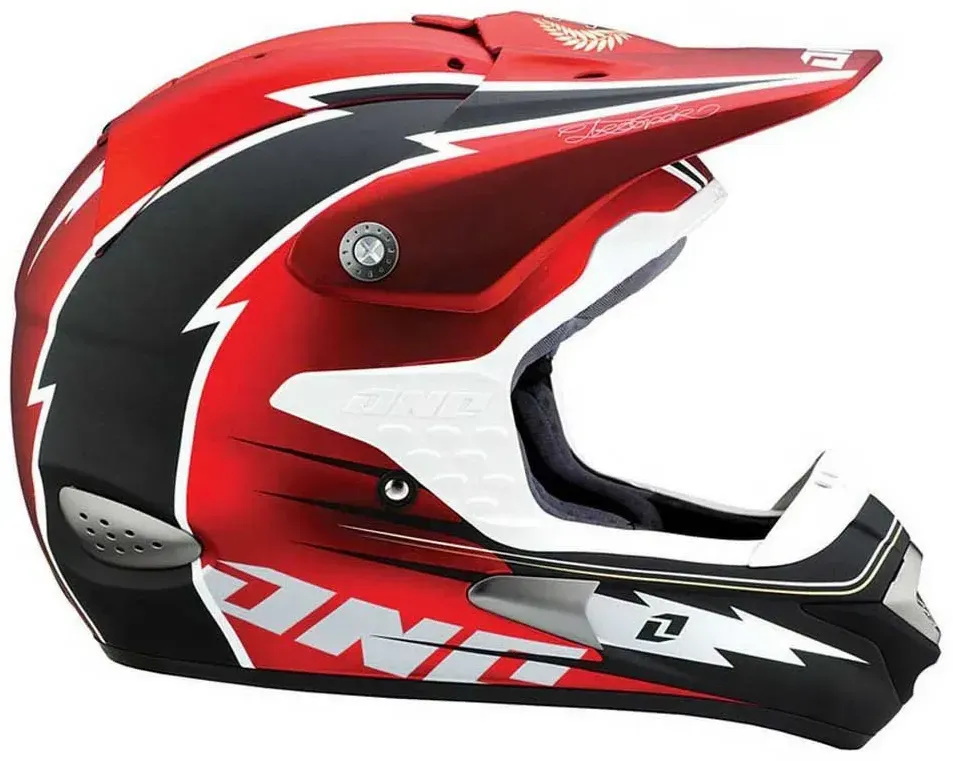 One Industries Trooper Offroad-helm - Red - L
