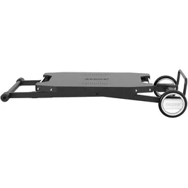 cozze Klapptisch 104,5 x 62,5 x 78 cm schwarz