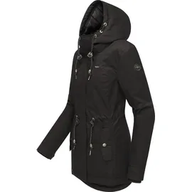 Ragwear Winterjacke "Monadis Black Label", Damen, Gr. M (38), gelb (shadow), Außenmaterial: 65% Polyester, 35% Baumwolle. Innenfutter: 100% Polyester.