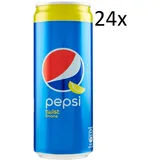 24x Pepsi Twist Limone Cola mit Zitronengeschmack 330ml Einwegdose