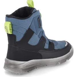 superfit Mars Warm Gefütterte Gore-tex Schneestiefel, Blau Schwarz 8010, 34