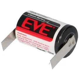 Eve Lithium 3,6V Batterie ER14250 1/2 AA Lötfahne U