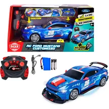 DICKIE RC-Auto Ford Mustang Customized 2,4GHz RTR blau (201105014)