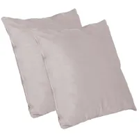 Hti-Living Kissen Nathalie Unifarben 2er Set Hellrosa