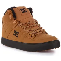 DC Shoes Herren Pure High-top Wc Winter Sneaker, Wheat Black, 40.5 EU