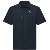 Salewa Puez Kurzarmhemd Blau L