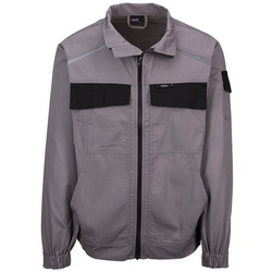 safety and more Arbeitsjacke »EXTREME«, grau/schwarz, Polyester/Baumwolle, Gr. XXL