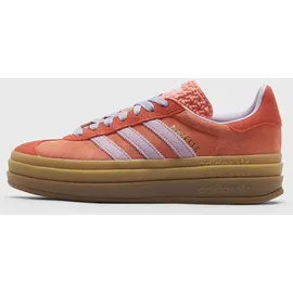 adidas Gazelle Bold Stone Khaki / Cream White / Gold Metallic 38 2/3