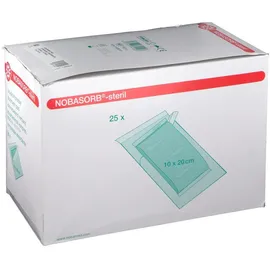 NOBAMED Nobasorb Saugkompresse steril 10 x 20 cm 25 St.