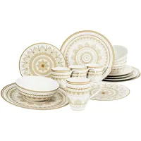 CreaTable Mandala Kombiservice 16-tlg. weiß