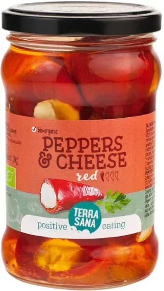 Terrasana Rote Peperoni mit Frischkäse bio