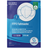 SENTIAS FFP2 NR Atemschutzmaske CE1008 10 Stück 10 Stück10er Packung