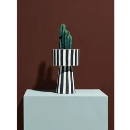OYOY Toppu Ø 15 x 24 cm clay/weiß