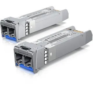 UBIQUITI networks Ubiquiti SFP+ Singlemode-Duplex-Glasfaser Transceiver Module 10G - 10000m 2er