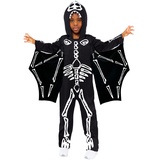 Amscan Kostüm Skeleton Pterodactyl" in Schwarz - 116-128