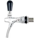 BieTal Kompensatorhahn Zapfhahn Bierhahn BieTal® Schankhahn verchromt Chrom 35mm