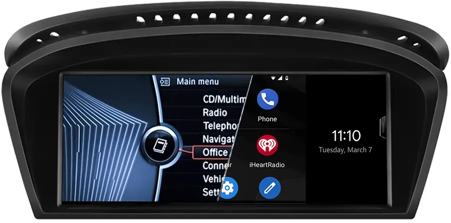 Junsun CarPlay für BMW E60 E61 E90 E91 CCC CIC - 3er CIC - 8.8 inch - 1+32GB - Standard