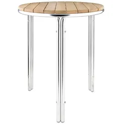 Bolero Runder Tisch Eschenholz 3 Beine 60Cm