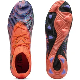 Puma Future 8 Match Creativity FG/AG Fußballschuhe 01 orange poppy/black/dark amethyst/electric peppermint 42.5