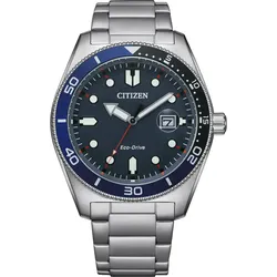 Citizen Eco-Drive Colour Eco-Drive AW1761-89L - blau,silberfarben - 43mm