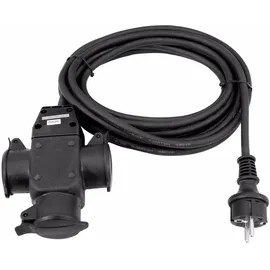 Eurolite Verlängerung 3x1,5 5m 3-fach