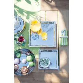 Fink Tablett Nagano Dekotablett, Dekoaccessoires, silberfarben silberfarben