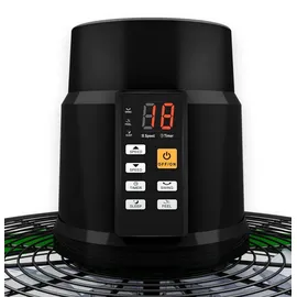 CasaFan Airos Eco Silent Wandventilator 51,4 cm Schwarz