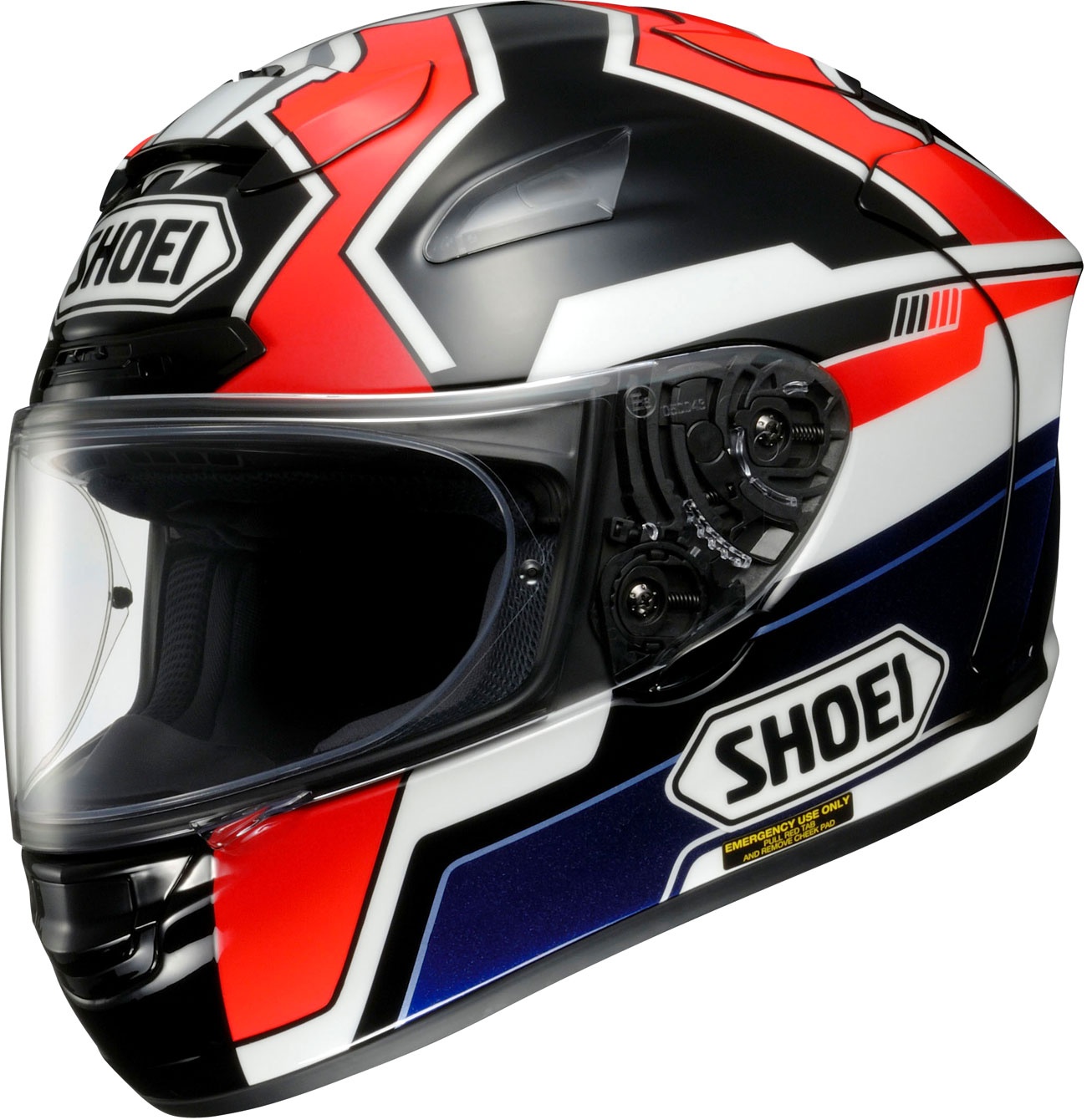 Shoei X-Spirit II Marquez, casque intégral - Rouge/Noir/Bleu - XXL