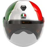AGV Eteres Ago 1 Jethelm - Grün/Weiß/Rot/Gold / S