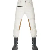 Fuel Sergeant 2 Damen Motorrad Textil Hose, weiss, Größe 2XL 3XL