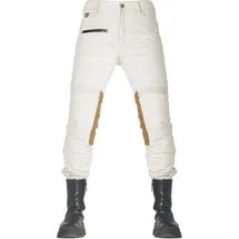 Fuel Sergeant 2 Damen Motorrad Textil Hose, weiss, Größe 2XL 3XL