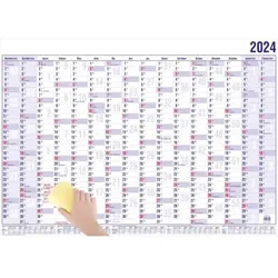 Wandplaner mit 16 Monaten 120x80cm abwischbar Nov. 2024-Febr. 2026