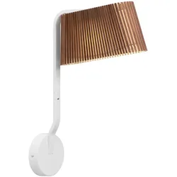 Secto Design Owalo 7030 LED Wandleuchte, walnuss