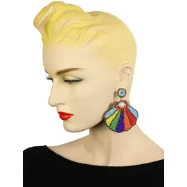 COLLEZIONE ALESSANDRO Ohrclips Almeria mehrfarbig onesize