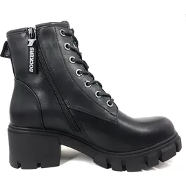 Dockers by Gerli Schnürboots in Schwarz/Schwarz | 42