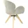 Tom Tailor Armlehnstuhl TOM TAILOR HOME "WINGS ARMCHAIR", beige (soft nature, rubberwood, holzfarben), B:61cm H:82cm T:63,5cm, Massivholz, Stoff, Stühle, Armlehnstuhl, mit Armlehnen, drehbar, Rückholfunktion, Massivholzgestell