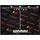 KARELLA Dartmatte Karella Premium Velour 290 x 60 cm Rot/Schwarz