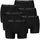 Puma Boxershort 6er Pack Figurbetont Schwarz L