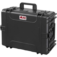 Max MAX540H245.079 Koffer, wasserdicht, Schwarz