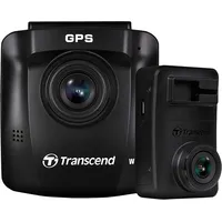 Transcend DrivePro 620 Dashcam Blickwinkel horizontal max.=140° Akku, Display, Dual-Kamera,